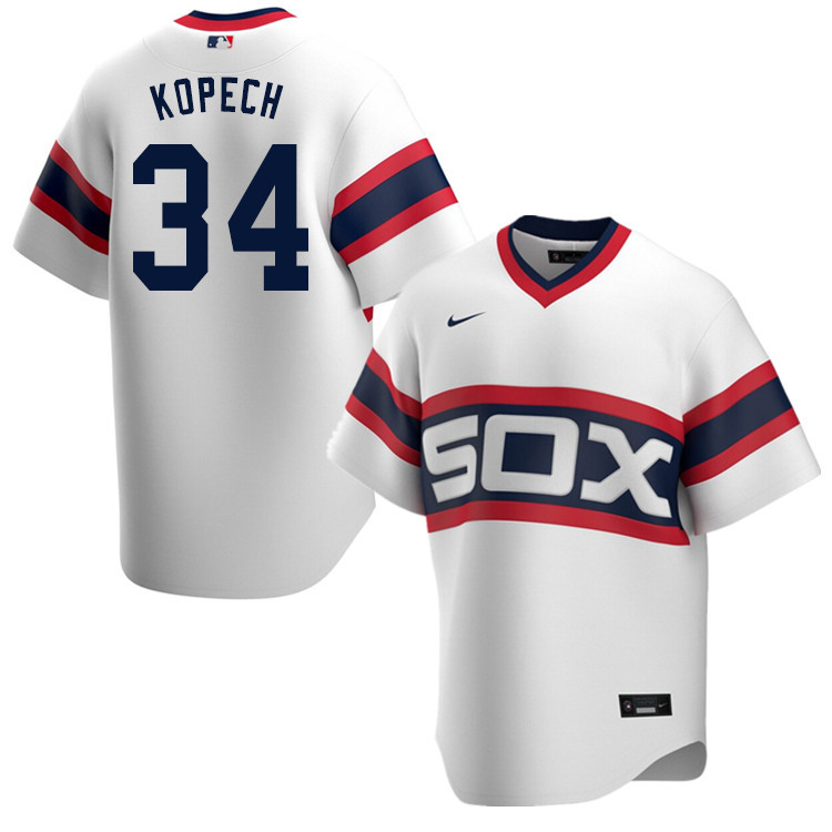 Nike Men #34 Michael Kopech Chicago White Sox Baseball Jerseys Sale-White